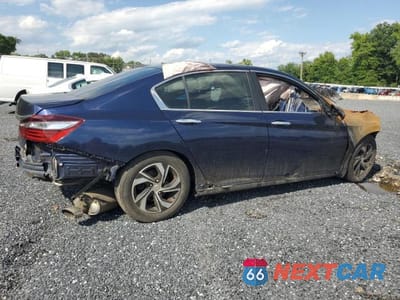 Trzecie zdjęcie samochodu z tyłu: 2016 HONDA ACCORD LX VIN:1HGCR2F33GA198580 - miniatura