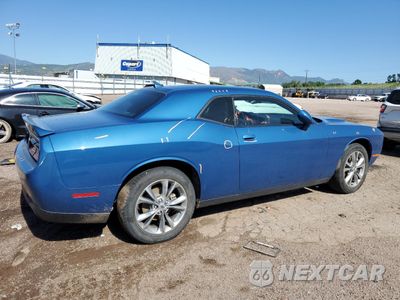 Trzecie zdjęcie samochodu z tyłu: 2021 DODGE CHALLENGER SXT VIN:2C3CDZGGXMH571879 - miniatura