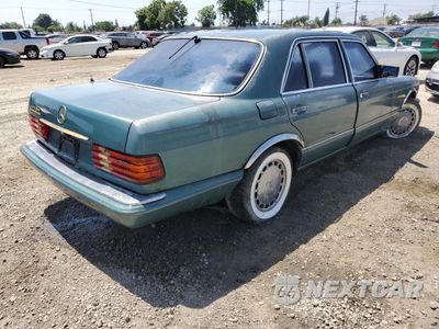 Trzecie zdjęcie samochodu z tyłu: 1987 MERCEDES-BENZ 420 SEL VIN:WDBCA35D9HA333938 - miniatura