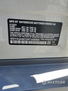 Zdjęcie 12 z 12 samochodu: 2024 BMW I4 EDRIVE 35 VIN:WBY43AW03RFS68684 - miniatura