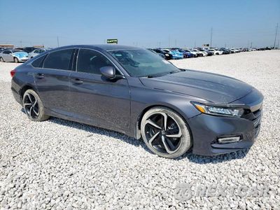 Czwarte zdjęcie samochodu z boku: 2019 HONDA ACCORD SPORT VIN:1HGCV1F38KA169171 - miniatura