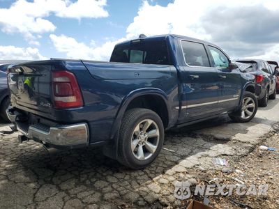 Trzecie zdjęcie samochodu z tyłu: 2022 RAM 1500 LIMITED VIN:1C6SRFHT4NN164627 - miniatura