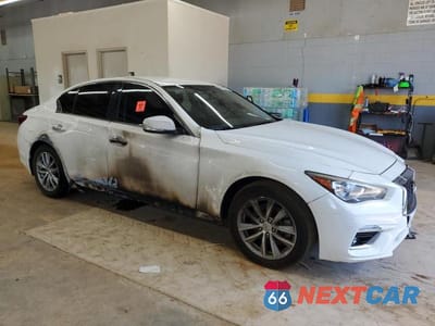 Czwarte zdjęcie samochodu z boku: 2021 INFINITI Q50 PURE VIN:JN1EV7AP7MM700174 - miniatura