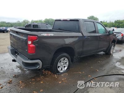 Trzecie zdjęcie samochodu z tyłu: 2019 CHEVROLET SILVERADO K1500 LT VIN:3GCUYDED5KG145868 - miniatura