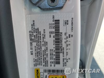 Zdjęcie 12 z 15 samochodu: 2019 FORD FUSION SE VIN:3FA6P0LU7KR221950 - miniatura