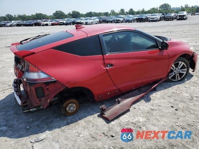 Trzecie zdjęcie samochodu z tyłu: 2011 HONDA CR-Z EX VIN:JHMZF1C60BS014983 - miniatura