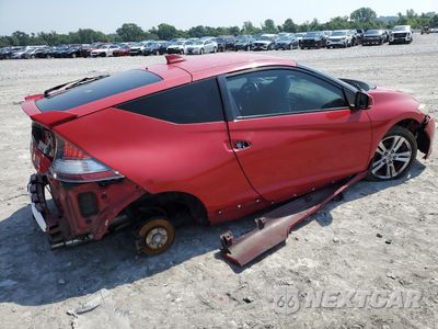 Trzecie zdjęcie samochodu z tyłu: 2011 HONDA CR-Z EX VIN:JHMZF1C60BS014983 - miniatura