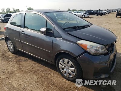Czwarte zdjęcie samochodu z boku: 2014 TOYOTA YARIS VIN:JTDJTUD38ED585711 - miniatura