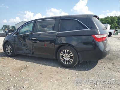 Drugie zdjęcie samochodu z przodu: 2011 HONDA ODYSSEY EXL VIN:5FNRL5H65BB068819 - miniatura