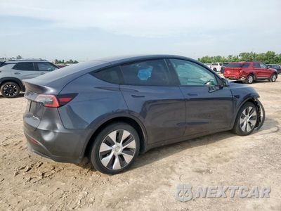 Trzecie zdjęcie samochodu z tyłu: 2021 TESLA MODEL Y VIN:5YJYGDEE3MF278229 - miniatura