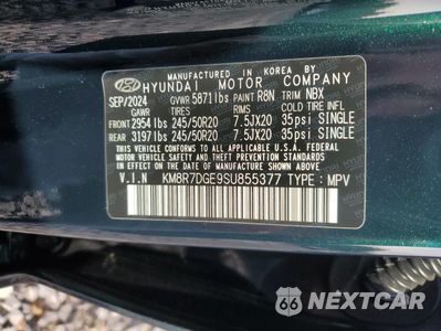 Zdjęcie 14 z 15 samochodu: 2025 HYUNDAI PALISADE CALLIGRAPHY VIN:KM8R7DGE9SU855377 - miniatura