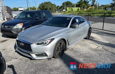 Drugie zdjęcie samochodu z przodu: 2018 INFINITI Q60 LUXE 300 VIN:JN1EV7EL8JM390460 - miniatura