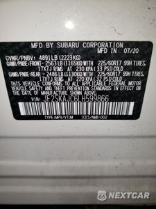 Zdjęcie 12 z 12 samochodu: 2020 SUBARU FORESTER PREMIUM VIN:JF2SKAJC6LH599866 - miniatura