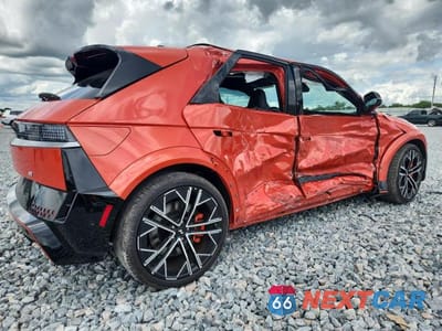 Trzecie zdjęcie samochodu z tyłu: 2025 HYUNDAI IONIQ 5 N VIN:KM8KNDA88SU004911 - miniatura