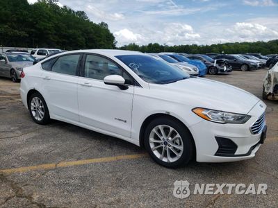 Czwarte zdjęcie samochodu z boku: 2019 FORD FUSION SE VIN:3FA6P0LU4KR263993 - miniatura