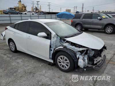 Czwarte zdjęcie samochodu z boku: 2022 TOYOTA PRIUS NIGHT SHADE VIN:JTDKAMFU0N3168881 - miniatura