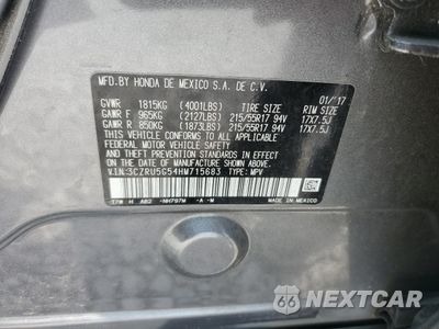 Zdjęcie 13 z 15 samochodu: 2017 HONDA HR-V EX VIN:3CZRU5G54HM715683 - miniatura