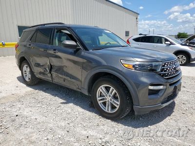 Czwarte zdjęcie samochodu z boku: 2020 FORD EXPLORER XLT VIN:1FMSK8DH6LGC39562 - miniatura