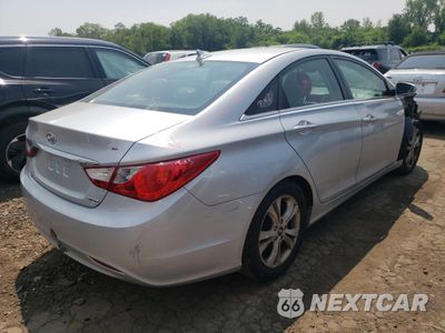 Trzecie zdjęcie samochodu z tyłu: 2011 HYUNDAI SONATA SE VIN:5NPEC4AC5BH004404 - miniatura