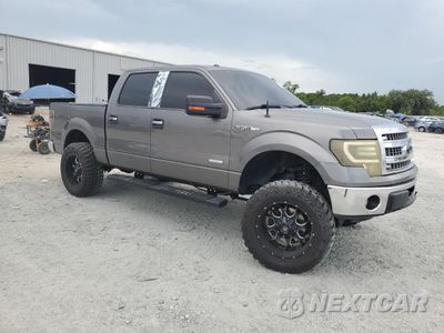 Czwarte zdjęcie samochodu z boku: 2013 FORD F150 SUPERCREW VIN:1FTFW1ET8DFA35373 - miniatura