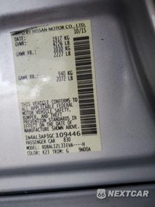 Zdjęcie 12 z 14 samochodu: 2016 NISSAN ALTIMA 2.5 VIN:1N4AL3AP3GC109446 - miniatura