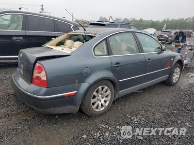Trzecie zdjęcie samochodu z tyłu: 2003 VOLKSWAGEN PASSAT GLS VIN:WVWPD63B03P257299 - miniatura