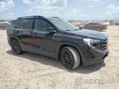 Czwarte zdjęcie samochodu z boku: 2019 GMC TERRAIN SLT VIN:3GKALPEX4KL116516 - miniatura