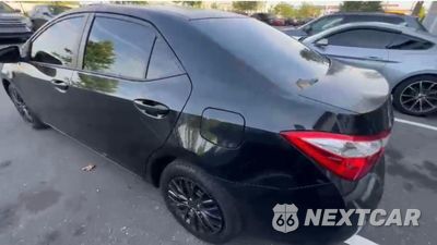 Trzecie zdjęcie samochodu z tyłu: 2016 TOYOTA COROLLA L VIN:2T1BURHE6GC665986 - miniatura
