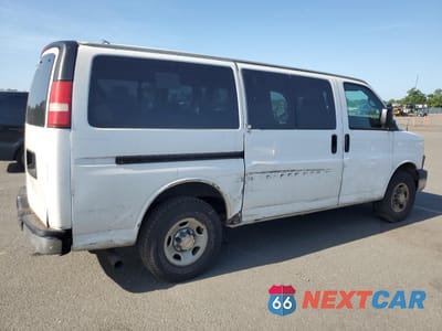 Trzecie zdjęcie samochodu z tyłu: 2012 CHEVROLET EXPRESS G3500 LT VIN:1GAZGYFG5C1120972 - miniatura