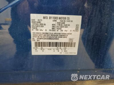 Zdjęcie 15 z 15 samochodu: 2021 FORD EDGE TITANIUM VIN:2FMPK4K9XMBA05993 - miniatura