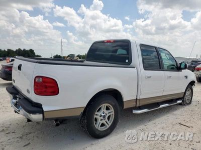 Trzecie zdjęcie samochodu z tyłu: 2002 FORD F150 SUPERCREW VIN:1FTRW07662KD61451 - miniatura