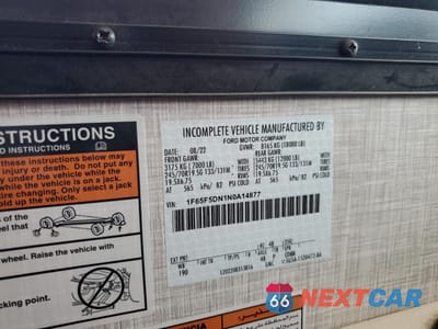 Zdjęcie 9 z 12 samochodu: 2023 FORD F53 VIN:1F65F5DN1N0A14877 - miniatura