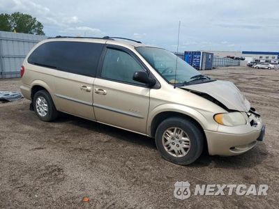 Czwarte zdjęcie samochodu z boku: 2001 DODGE GRAND CARAVAN SPORT VIN:2B4GP44G01R200227 - miniatura