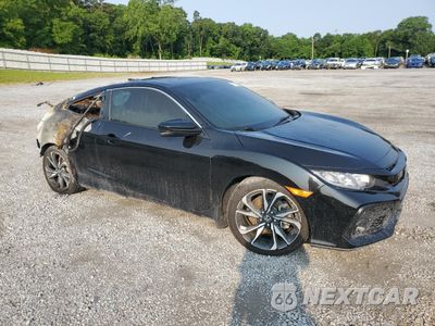 Czwarte zdjęcie samochodu z boku: 2018 HONDA CIVIC SI VIN:2HGFC3A56JH756251 - miniatura