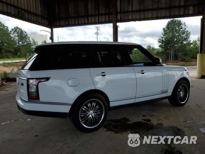 Trzecie zdjęcie samochodu z tyłu: 2014 LAND ROVER RANGE ROVER HSE VIN:SALGS2VF1EA128971 - miniatura