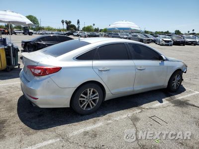Trzecie zdjęcie samochodu z tyłu: 2017 HYUNDAI SONATA SE VIN:5NPE24AF3HH574455 - miniatura