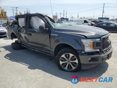 Czwarte zdjęcie samochodu z boku: 2019 FORD F150 SUPERCREW VIN:1FTEW1EP8KKE22315 - miniatura