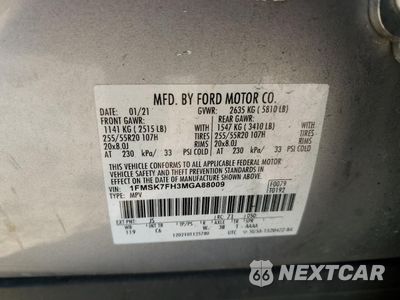 Zdjęcie 13 z 13 samochodu: 2021 FORD EXPLORER LIMITED VIN:1FMSK7FH3MGA88009 - miniatura