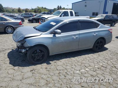 2014 NISSAN SENTRA S 3N1AB7AP6EL639175 - główne zdjęcie licytacji z USA - miniatura