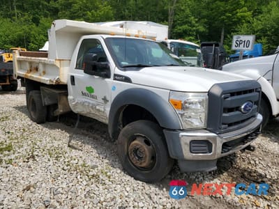 Czwarte zdjęcie samochodu z boku: 2014 FORD F550 SUPER DUTY VIN:1FDUF5HT7EEA55739 - miniatura