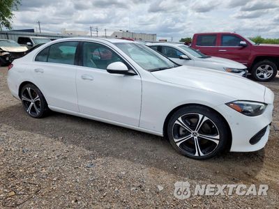 Czwarte zdjęcie samochodu z boku: 2023 MERCEDES-BENZ C 300 VIN:W1KAF4GB8PR119556 - miniatura