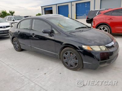 Czwarte zdjęcie samochodu z boku: 2010 HONDA CIVIC LX VIN:19XFA1F55AE057903 - miniatura