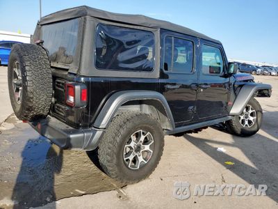 Trzecie zdjęcie samochodu z tyłu: 2023 JEEP WRANGLER RUBICON VIN:1C4HJXFN6PW563184 - miniatura