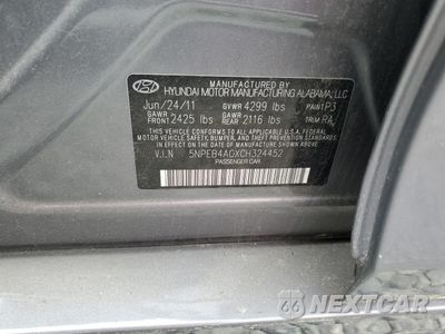 Zdjęcie 12 z 12 samochodu: 2012 HYUNDAI SONATA GLS VIN:5NPEB4ACXCH324452 - miniatura
