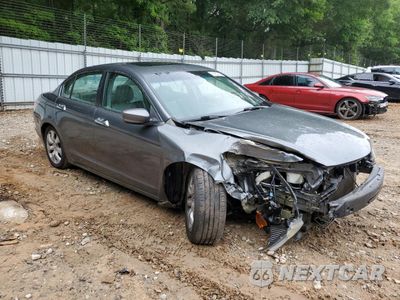 Czwarte zdjęcie samochodu z boku: 2009 HONDA ACCORD EXL VIN:1HGCP36859A013620 - miniatura