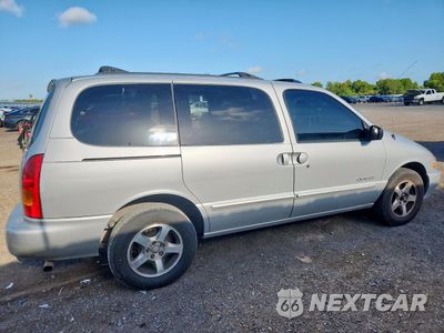 Trzecie zdjęcie samochodu z tyłu: 2000 NISSAN QUEST SE VIN:4N2XN11TXYD803821 - miniatura