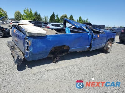 Trzecie zdjęcie samochodu z tyłu: 1990 GMC SIERRA K1500 VIN:2GTEK14H9L1553356 - miniatura