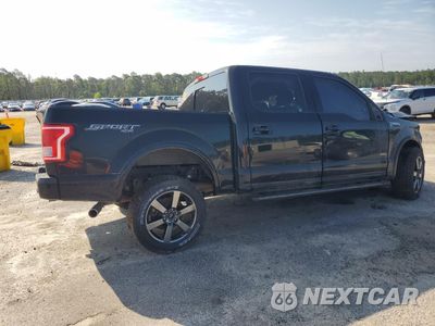 Trzecie zdjęcie samochodu z tyłu: 2017 FORD F150 SUPERCREW VIN:1FTEW1EG1HFB75270 - miniatura