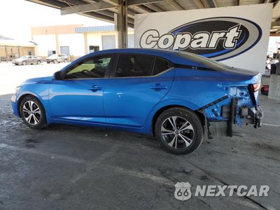 Drugie zdjęcie samochodu z przodu: 2020 NISSAN SENTRA SV VIN:3N1AB8CV4LY234014 - miniatura
