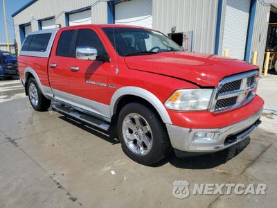 Czwarte zdjęcie samochodu z boku: 2012 DODGE RAM 1500 LARAMIE VIN:1C6RD7JT4CS240018 - miniatura